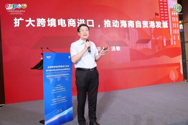 扩大跨境电商进口，推动海南自贸港的发展